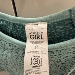 Athleta Girl power up pebble tee